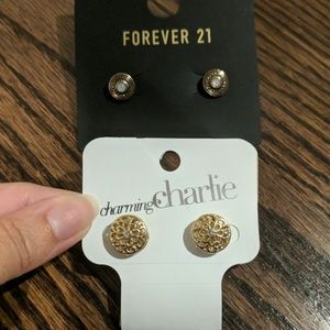 🎉 FINAL PRICE🎉Forever 21 & Charm Char earrings